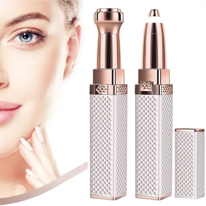 White Facial Hair Remover & Eyebrow Trimmer